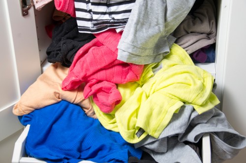 Supervisor inspecting worksite during Upminster clearance